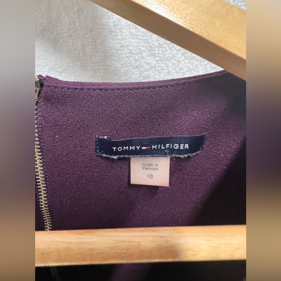 Tommy Hilfiger Women’s Size 10 Plum Dress (open shoulder) - Picture 3 of 3